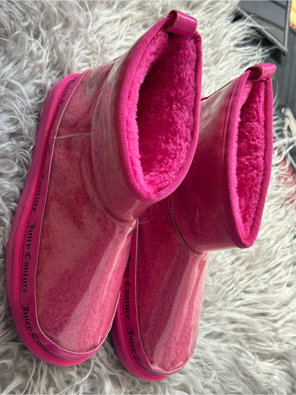 Juicy Couture "Klash" hot pink winter boots - Picture 11 of 15